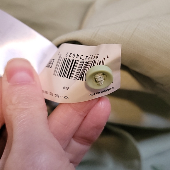 Quiksilver Waterman Collection Light green short sleeve shirt - Picture 6 of 8